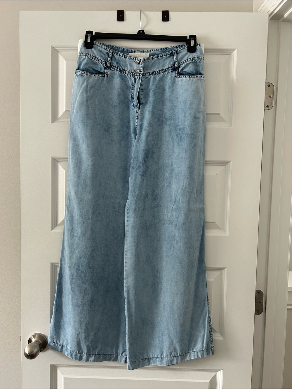 Vintage Y2K Wide-Leg Palazzo Pants